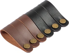 6 Pack Leather Guitar Strap Button Headstock Adapter Neck Strap Link New