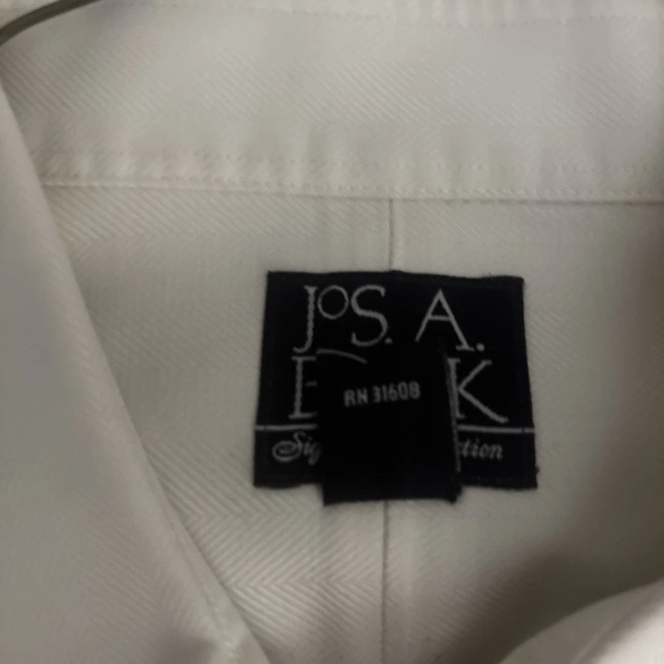 Camisa Para Hombres Jos A Bank Colección Ejecutiva Amarilla Manga Larga Abotonada 17-36 Foto 2 de 4