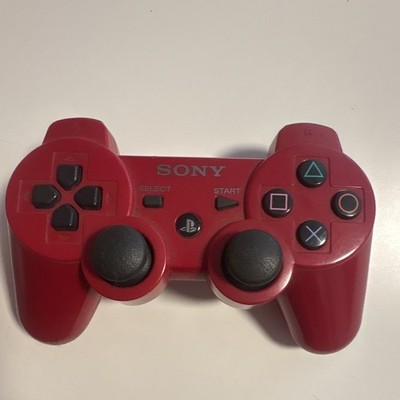 Sony PS3 Wireless Bluetooth Controller Red CECHZC2U for PlayStation 3 Console