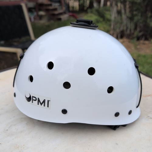 PMI Alto Rescue Safety Helmet White ANSI Z891 2003 Climbing Type 1 Class C 56-62
