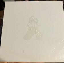 Creative Memories 12x12 Baby Album Coverset White Booties CM-12B Scrapbook