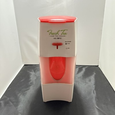 Mr Coffee Fresh Tea 3 Quart Iced Ice Tea Maker Red TM75RS (No Pitcher) Tested