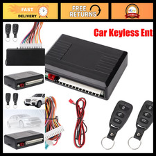 Car Alarm System Auto Remote Central Lock Kit - Keyless Entry Control
