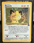 Hologram Promo Meowth from Pokémon Trading Card Game For GameBoy Color (1998)