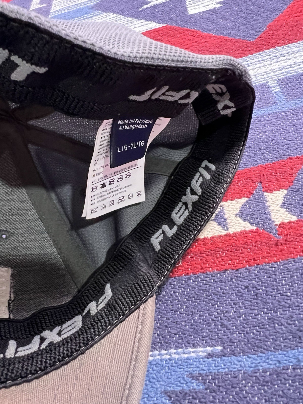 Arc'teryx Leaf BAC Gen 1 Flexfit Bird Distressed Arcteryx Mesh Back Hat Cap L/XL