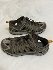 Eddie Bauer Men's Arvada Sandals Bungee Lace Hiking Brown Grey 11M