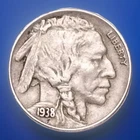 1938-D Buffalo Nickel Full Date FAST SHIPPING with tracking