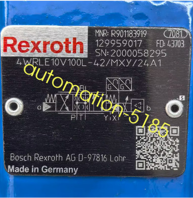 1PCS Rexroth R901183919 4WRle10V 100L-4X/MXY/24A1 brand new fedex or DHL