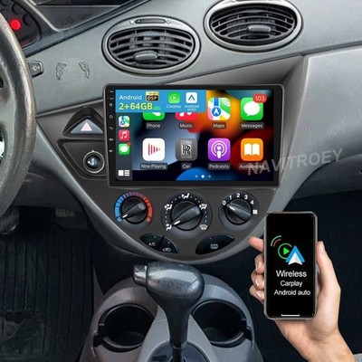 Car Radio Stereo Carplay For 2000-2004 Fox GPS FM RDS