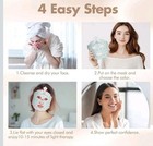 Red Light Therapy Mask for Face, 7 Colors LED Face Mask Light Therapy Green