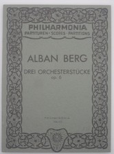 Philharmonia study scores BACH -- WEILL / NEW...