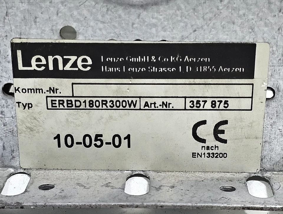 Lenze | ERBD180R300W | Brake Resistor | 300W - Image 3 of 4