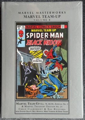 Marvel Team-Up Vol 8 Marvel Masterworks Sealed HC Hardcover