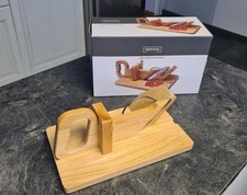 NERTHUS Wurstschneidemaschine Wurstguillotine Wurstschneider Wursthobel