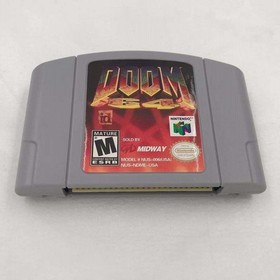 Doom 64 - Nintendo 64 (N64) Tested and working Limited release Brand new