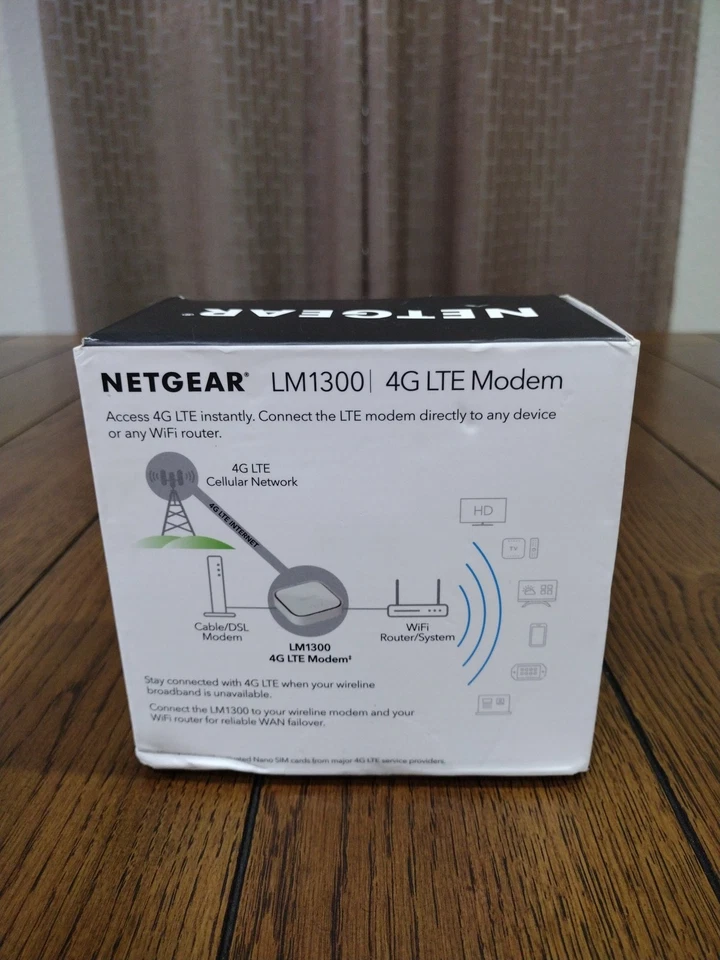 NETGEAR 4G LTE Broadband Modem (LM1300)Certified with AT&T, T-Mobile and Verizon - Image 2 of 4