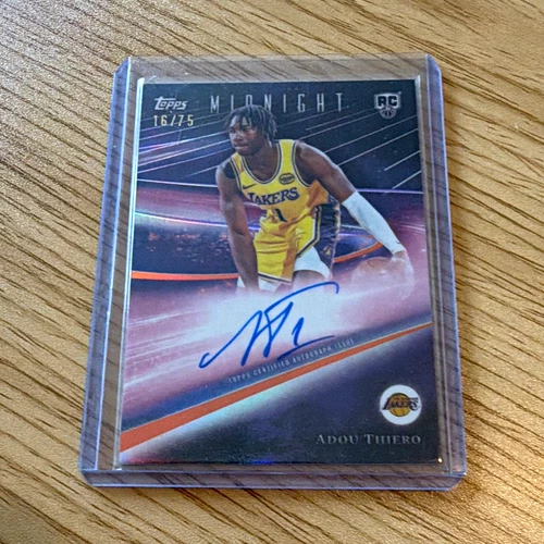 2025 Topps Signature Adou Thiero Base (RAW)