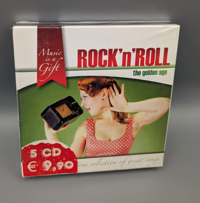 Rock n Roll The Golden Age 5 CD Box Sampler Neu & OVP