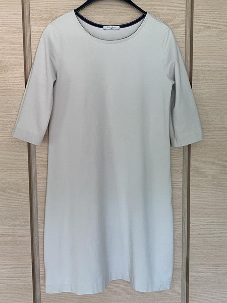 Women Circolo 1901 Dress Grey Knit 38 / M / 46