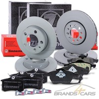 Zimmermann Bremsscheiben+BelÄGe Vorne+Hinten FÜR VW Golf 4 1J Variant Kombi
