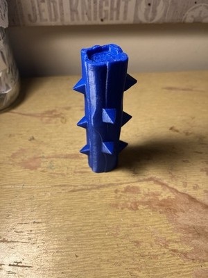 Clash Royale Log 3D Printed All Blue 3 Inch Figure Fast Shipping