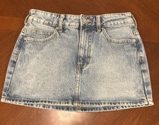 Pacsun Women s Size 23 Bella Mid-Rise Denim Mini Skirt