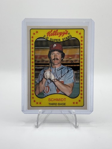 Mike Schmidt #5 1981 Kellogg's card