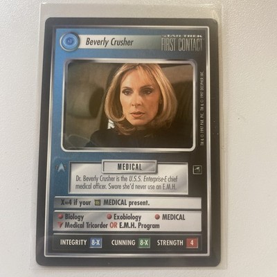Star Trek CCG - First Contact - Beverly Crusher (Personnel - Federation)