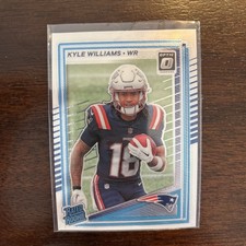Kyle Williams *2025 Panini Donruss Optic* Base RC Rated Rookie #245-Patriots