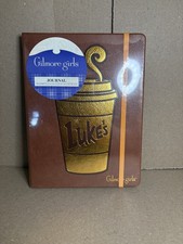 Gilmore Girls 25th Anniversary Journal Notebook, Faux Leather Embroidery New