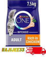 Brand NEW Bifensis Adult Dry Cat Food Chicken 7.5kg Pack UK Fast & Free Delivery 4.37 per kilo