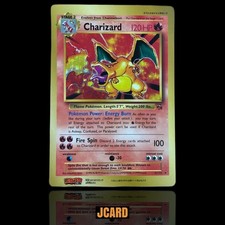 Charizard 4/102 Base Set Japanese Pokemon Card Vintage Old Back Holo Wizards