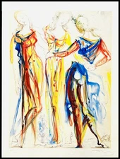 Salvador Dali  Litografia COA originale (firmata op e numerata a matita) 275 Ex