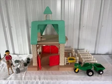 vintage little tikes horse stable With Tractor And Trailer