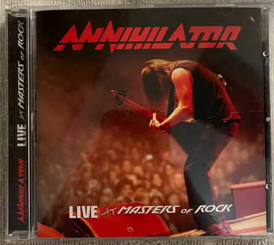 Annihilator - Live At Masters of Rock - CD Rare Out of Print Jeff Waters