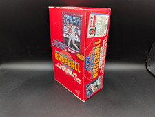 1988 Score MLB Baseball Wax Pack Box Containing 36 Factory-Sealed Packs Within