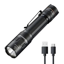Fenix PD45R ACE 3200 Lumen USB-C Rechargeable Tactical Flashlight Multi-Mode