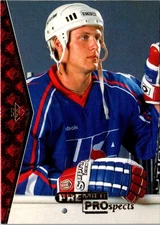 1994 SP Deron Quint #193 USA Hockey Card