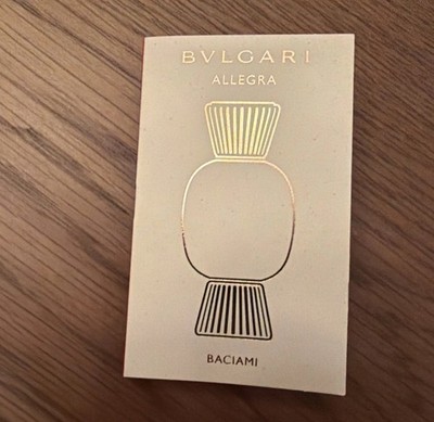 BVLGARI Allegra Baciami Eau de Parfum Sample Spray 1.5ml / 0.05oz
