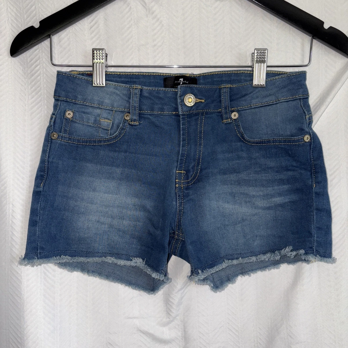 Short En Jean 7 For All Mankind – Fille – Taille 14 – Très Bon état