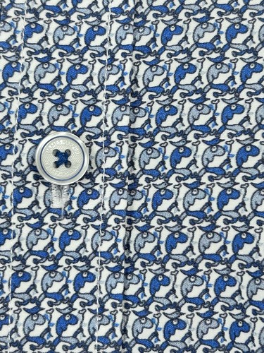 James Harper x Michael Leunig Mens Shirt Medium long Sleeve - Picture 4 of 7