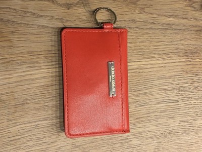 Giorgio Armani Schlüsselanhänger mit Kartenetui