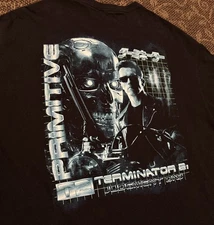 Primitive Skate Apparel X Terminator 2 Box Set Short Sleeve T-Shirt Size XL Rare