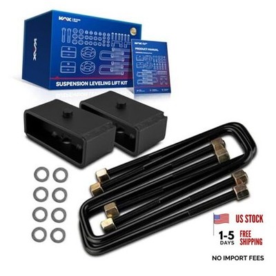 1'' Leveling Lift Block Kit for 2007-2019 Silverado Rear Leveling Lift Kit
