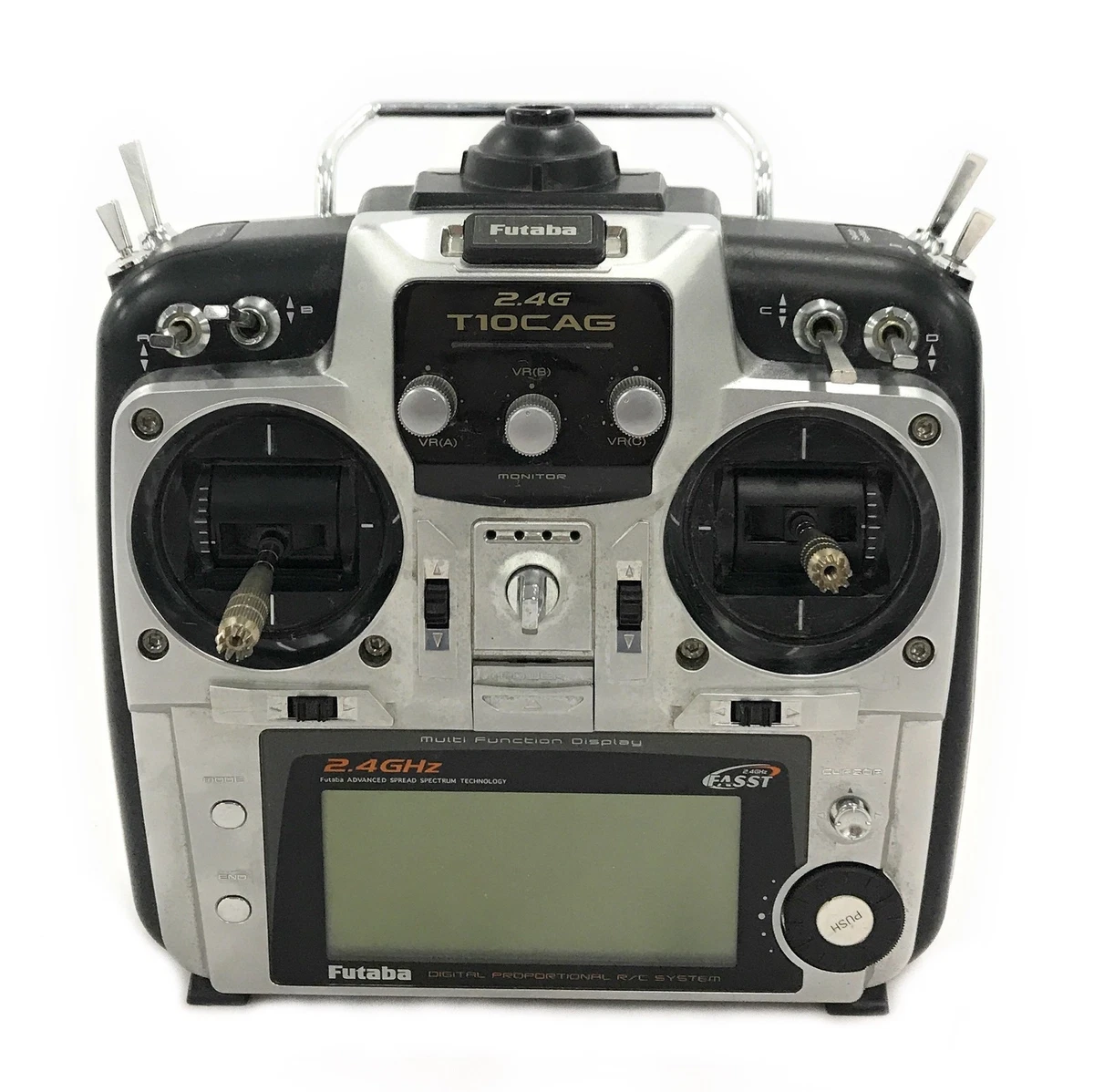 Futaba T10CAG 10-Channel 2.4GHz FASST Radio Transmitter for RC