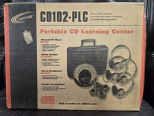 Califone. CD102-PLC Portable CD Learning Center, For 4. New In Box.