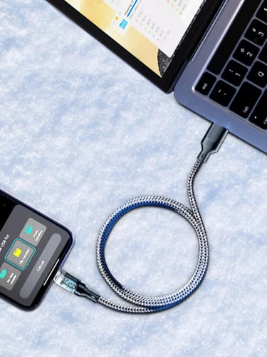 120 W Superschnelles Usb-Typ-C-Ladekabel Für Mobiltelefone Mit Display - Bild 13 von 22