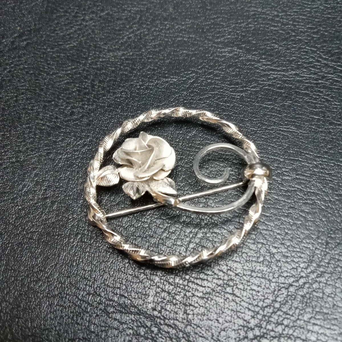 極美品  91 Brooch 925 Vintage Vintage Taxco TM-90 MEX 925 Solid Sterling Silver Train
