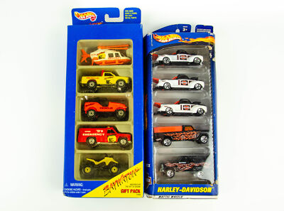 Hot Wheels ハーレーダビッドソン ミニカー 4台セット Vintage 1994 Hot Wheels 5 Car Gift Pack Lot Baywatch & 2000 Harley