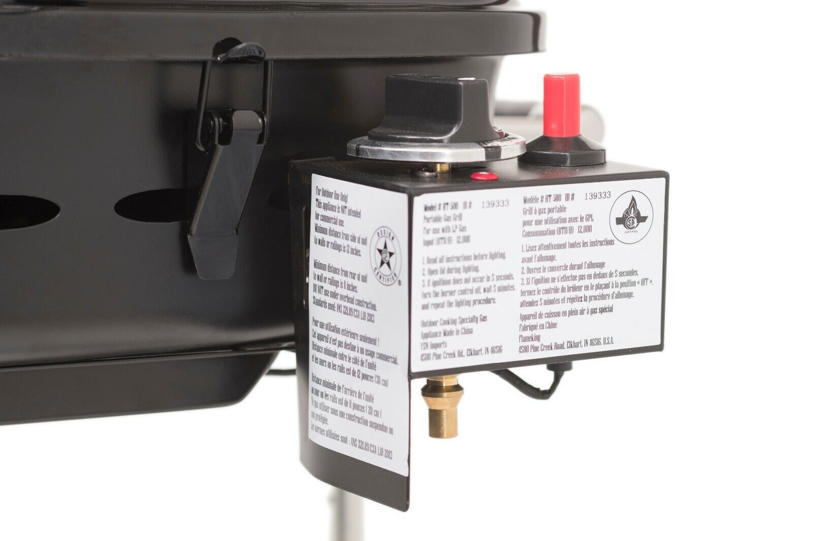 RV Mounted BBQ Motorhome Gas Grill BBQ Trailer Side Mount Barbeque Grill NEW eBay